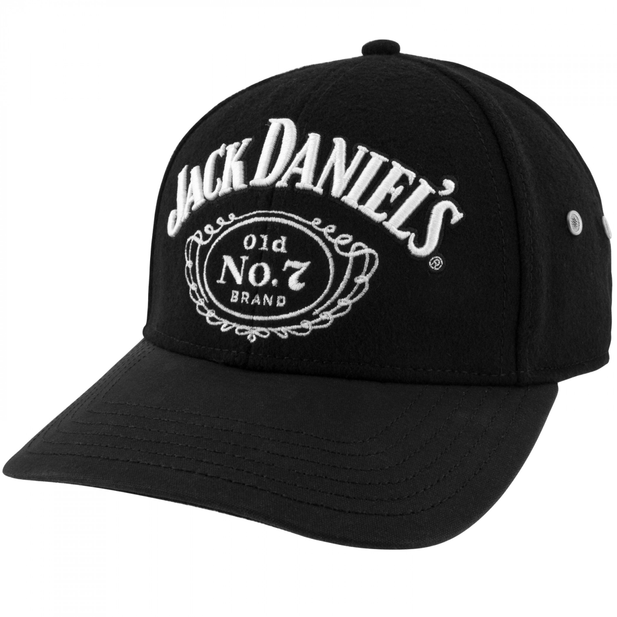 898711-small-med Old No.7 Brand Black Colorway Hat - Small & Medium