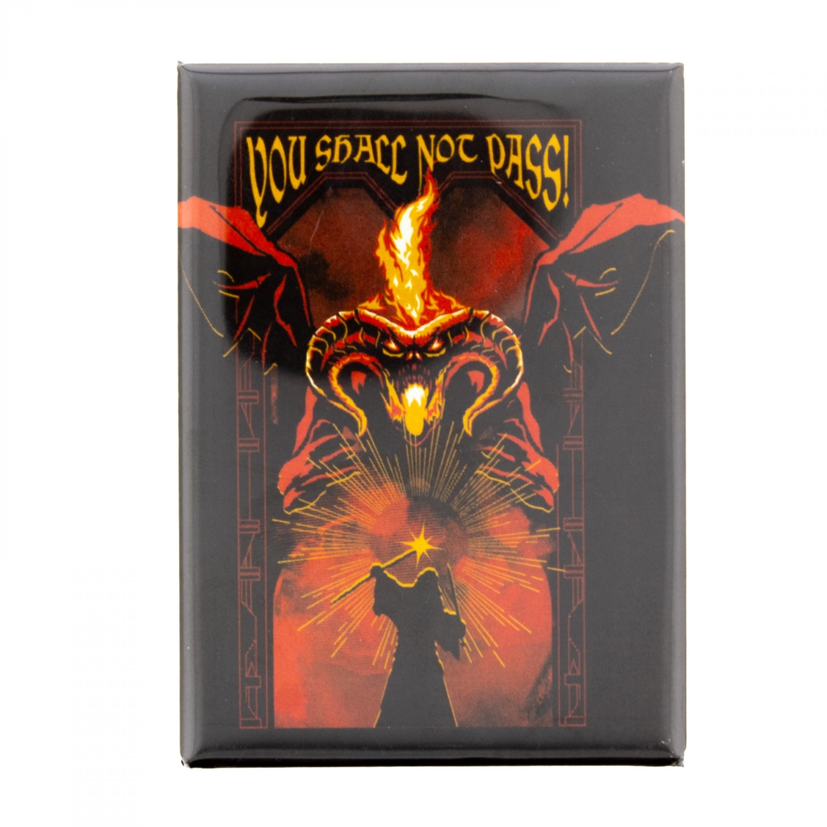 899252 2.5 x 3.5 in.  You Shall Not Pass Magnet