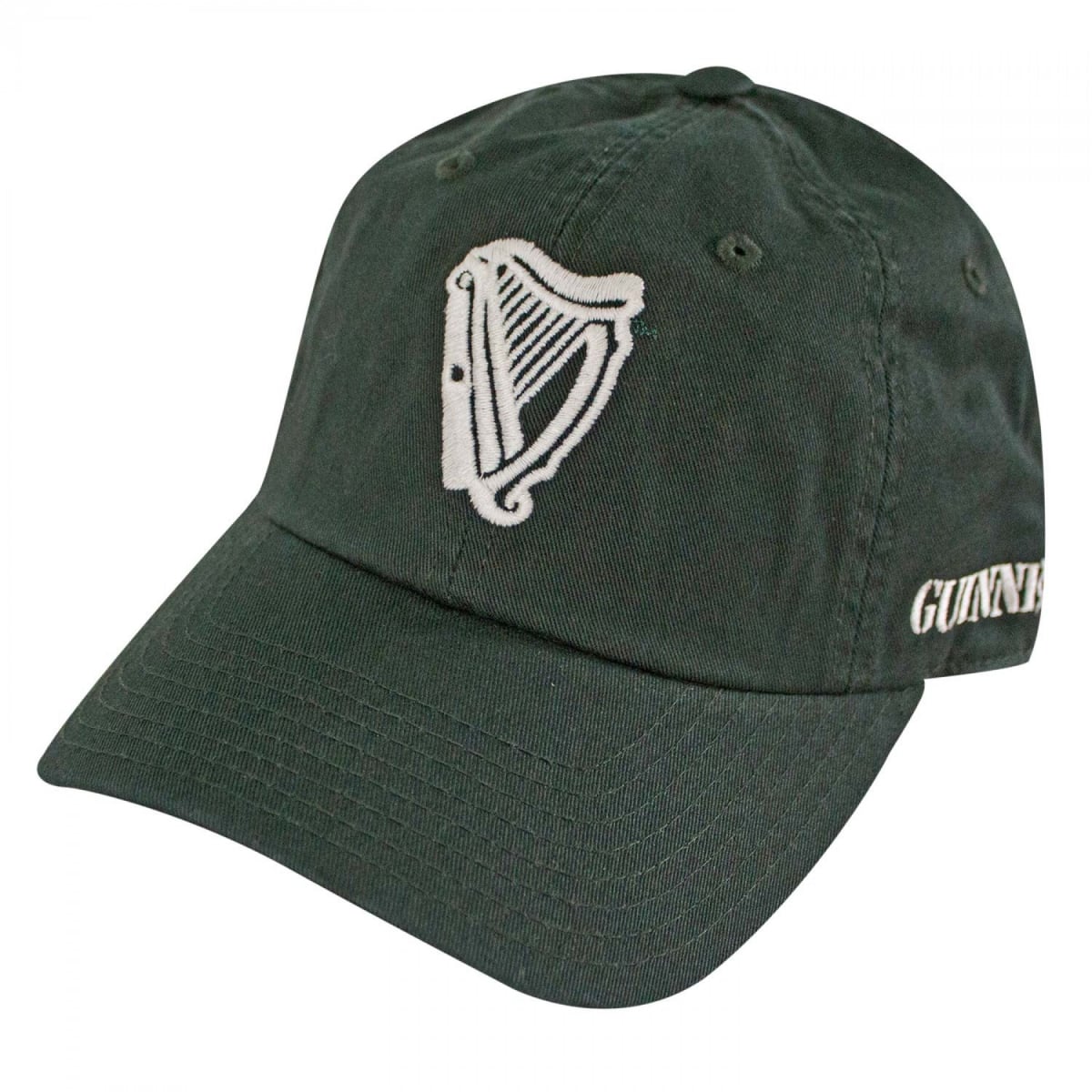 896220 Harp Logo 1759 Dark Green Hat
