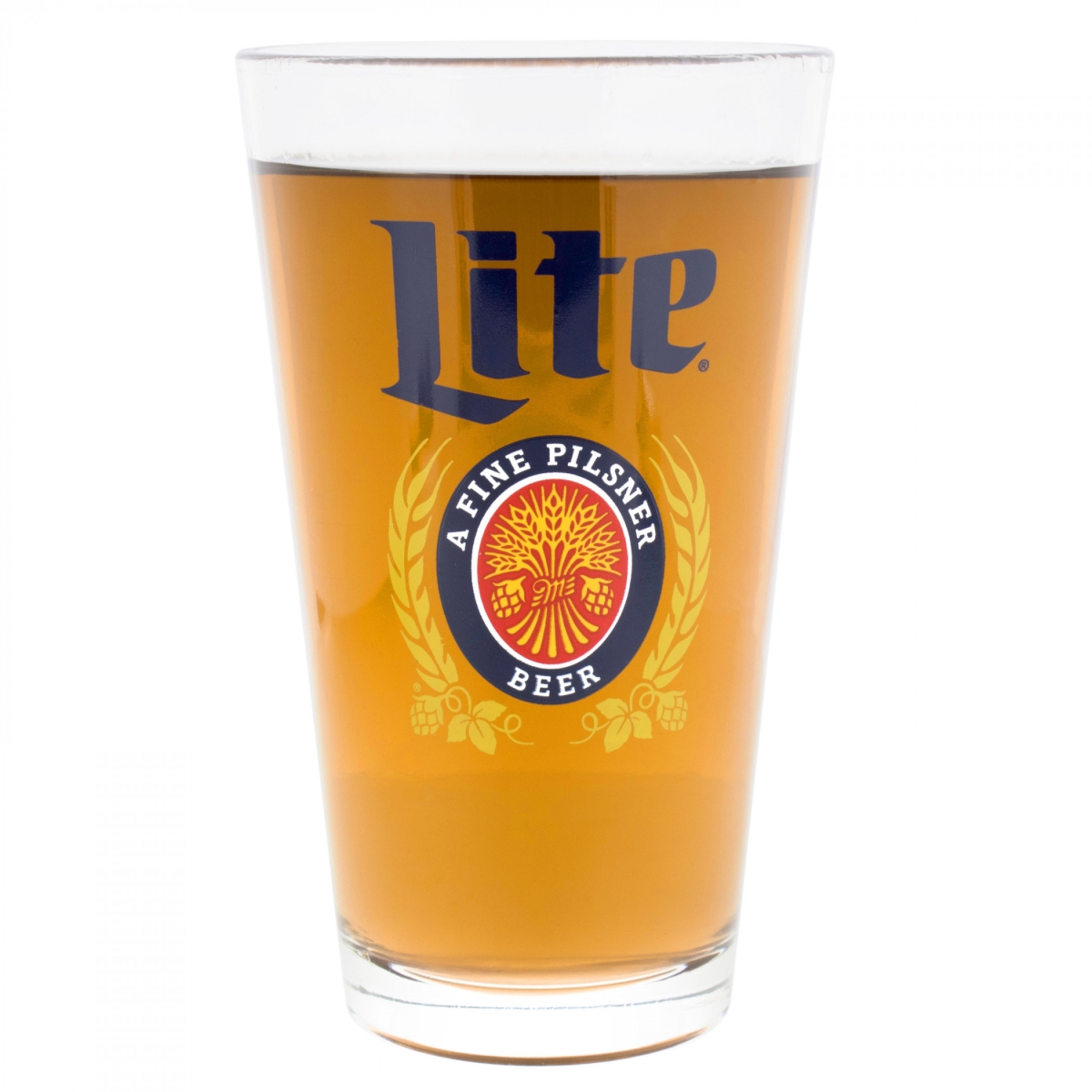 Picture of Miller Lite 897040 A Fine Pilsner Beer Logo Pint Glass
