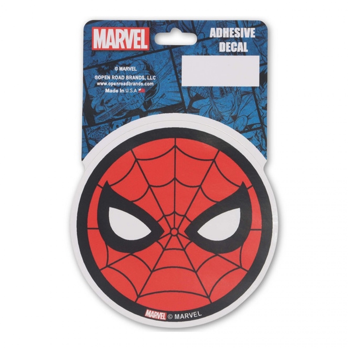 897037 Round Face Adhesive Decal