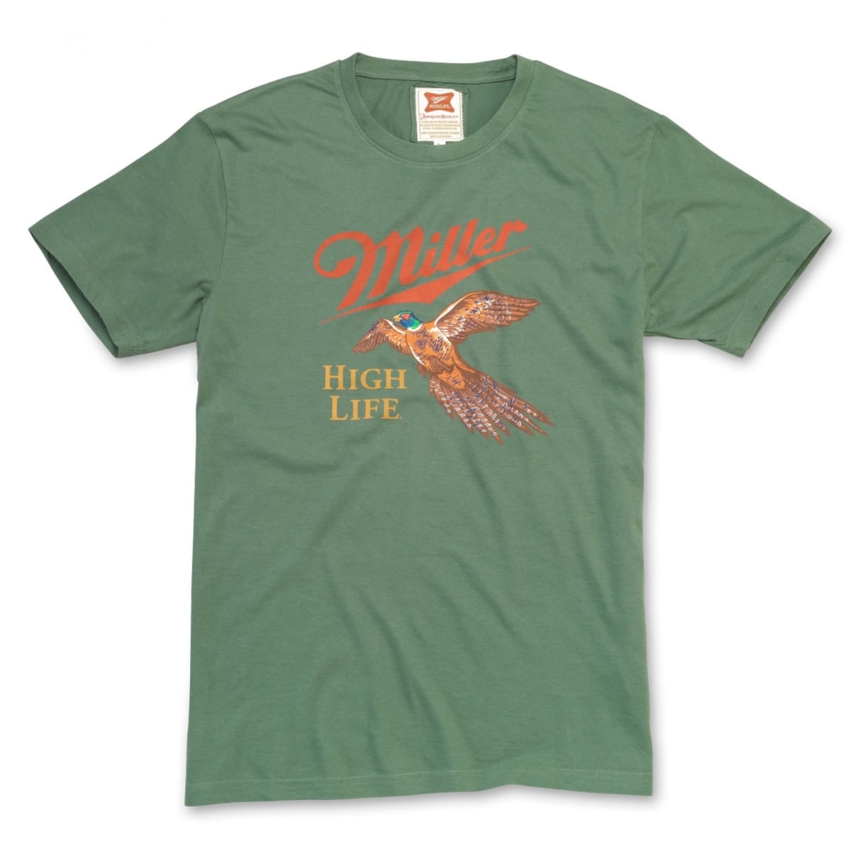 897618-2xlarge Logo with Pheasant Brass Tacks T-Shirt - 2XL