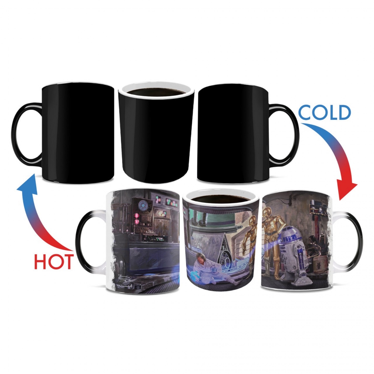 Picture of Star Wars 898200 Only Hope Morphing Heat Change Mug
