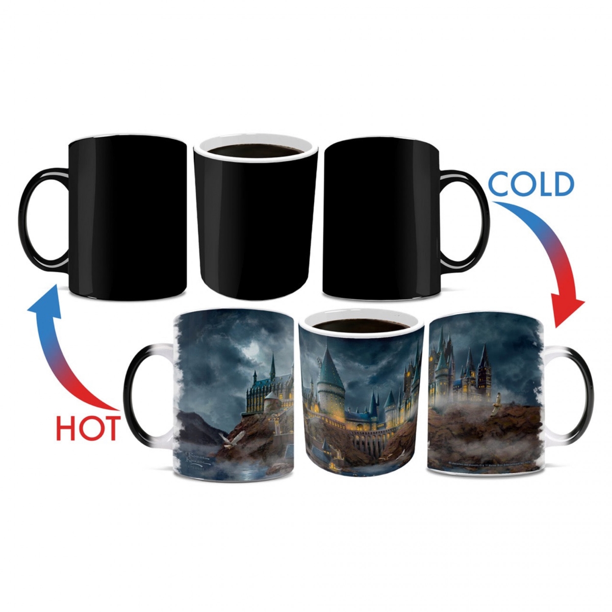 898199 Hogwarts Castle Morphing Heat Change Mug
