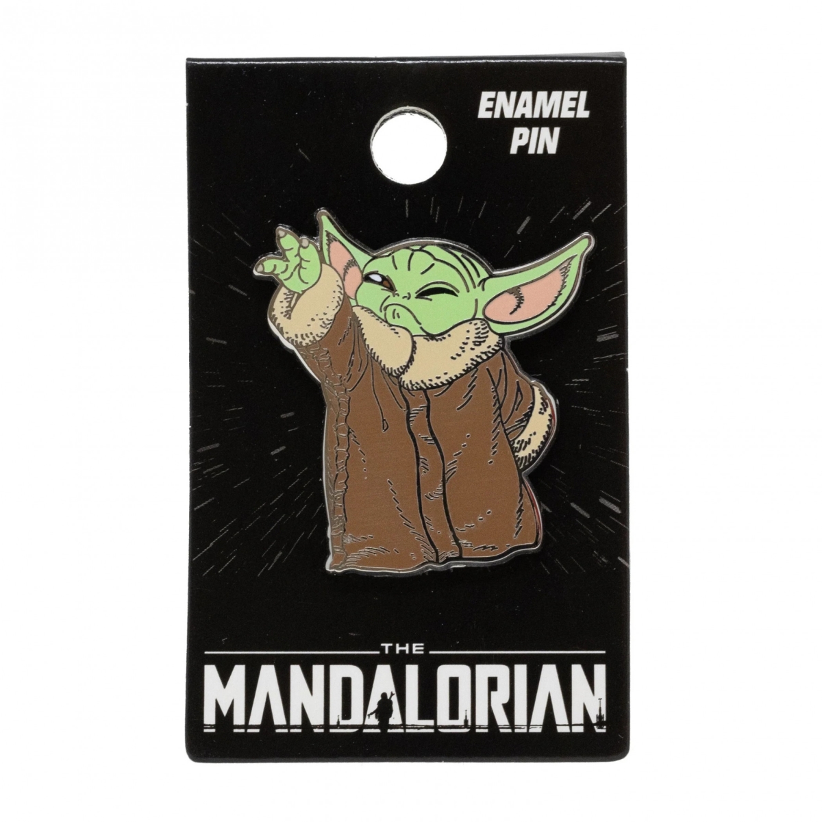 894906 The Mandalorian Grogu Color Block Enamel Pin