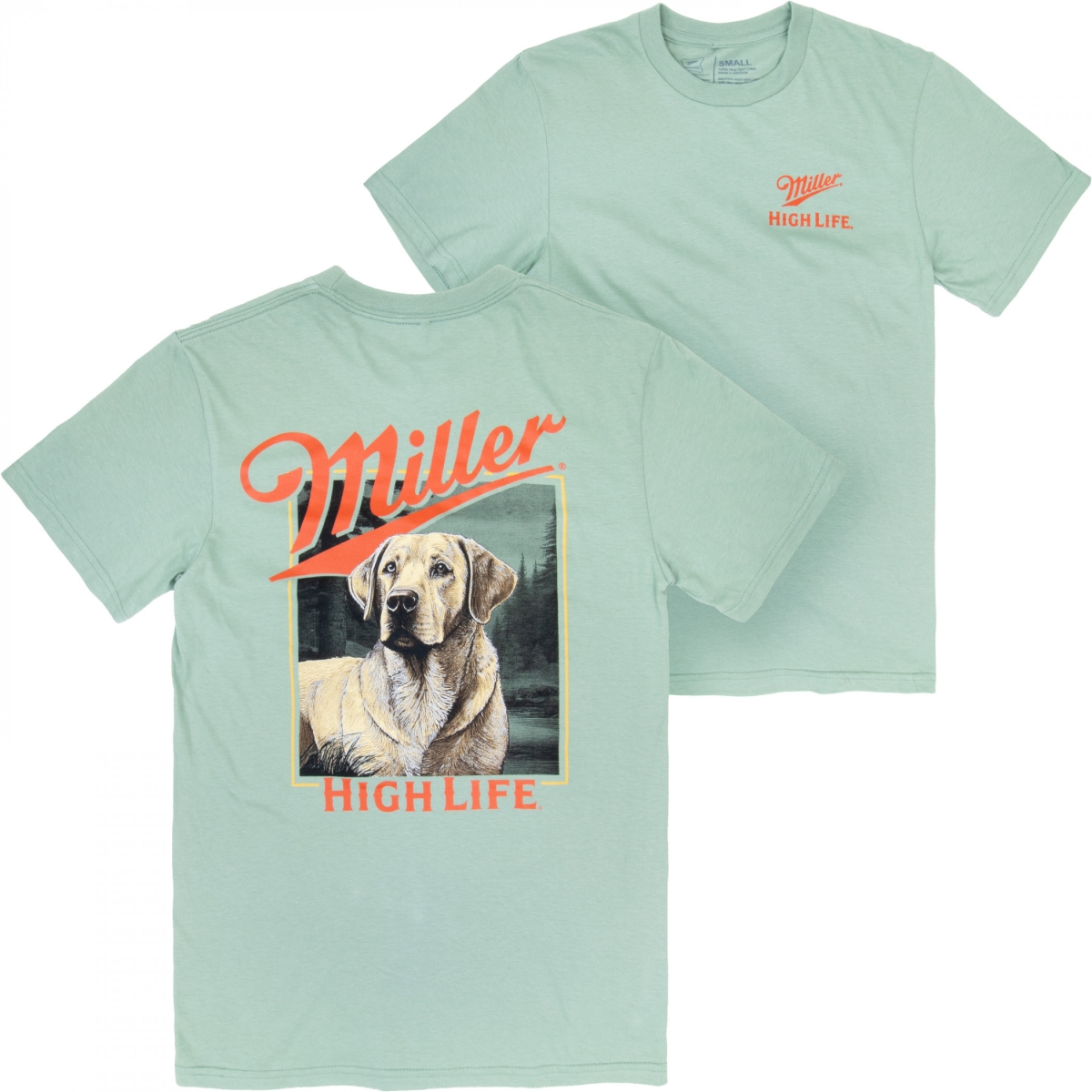 894455-xlarge Labrador Front & Back Print T-Shirt - Extra Large