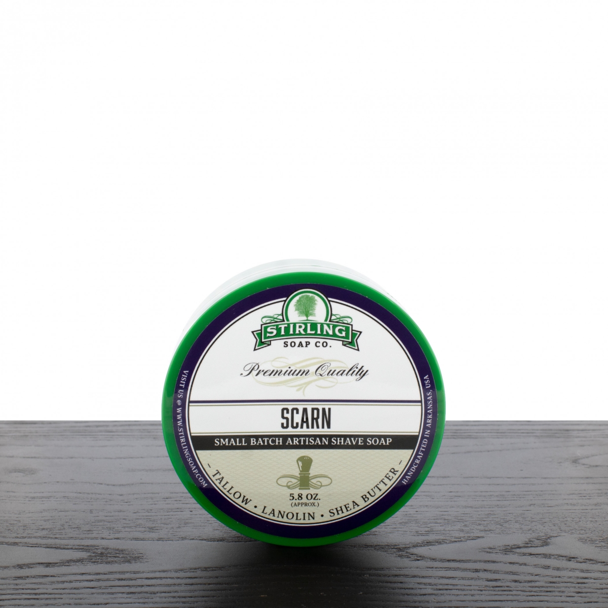 887174 5.8 oz Shave Soap, Scarn