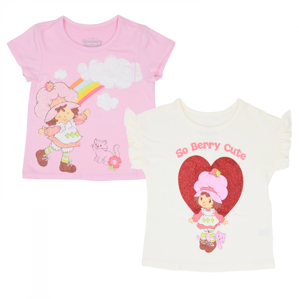 891630-size5 So Berry Cute Girls T-Shirt - Size 5 - Pack of 2