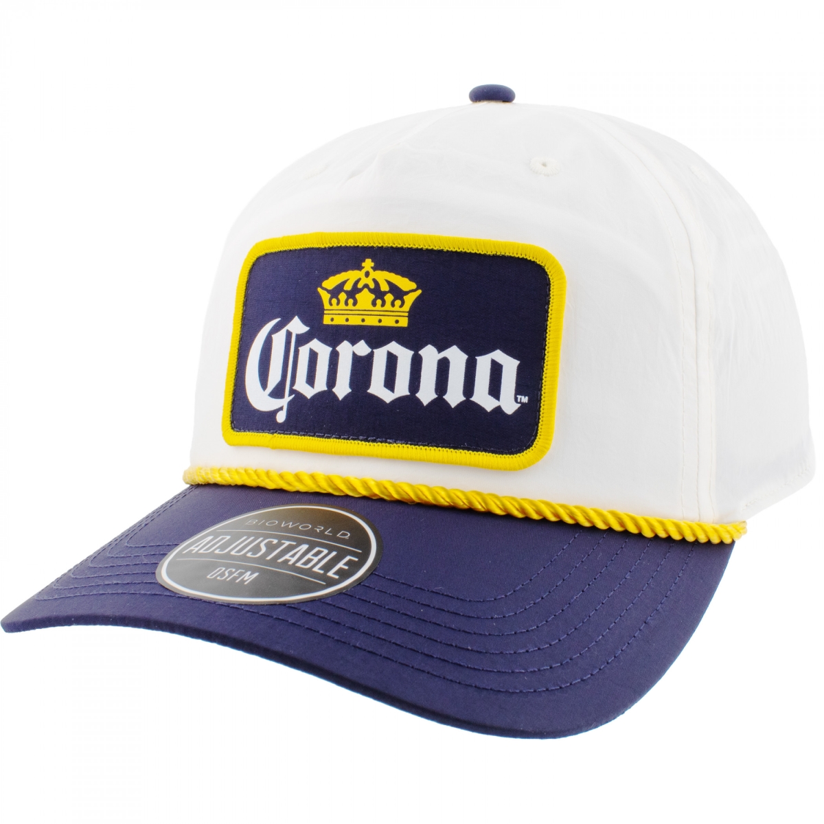 899294 Logo Adjustable Snapback White Hat