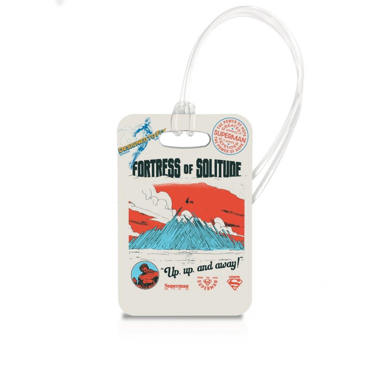 898192 Visit Fortress of Solitude Luggage Tag