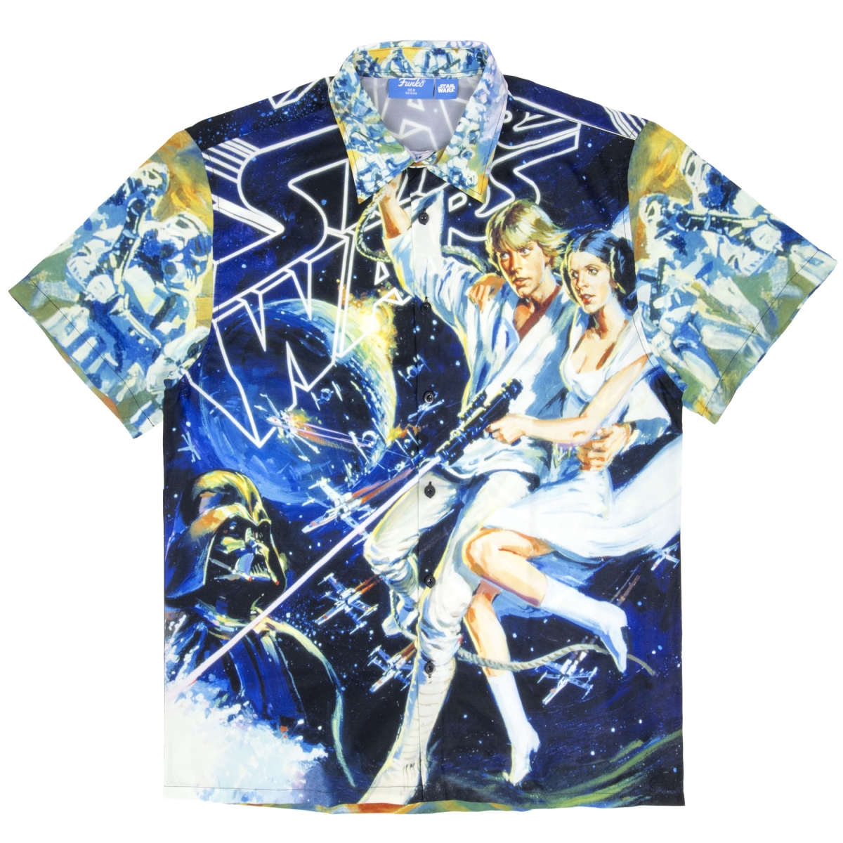897192-large Luke & Leia Camp Shirt - Large