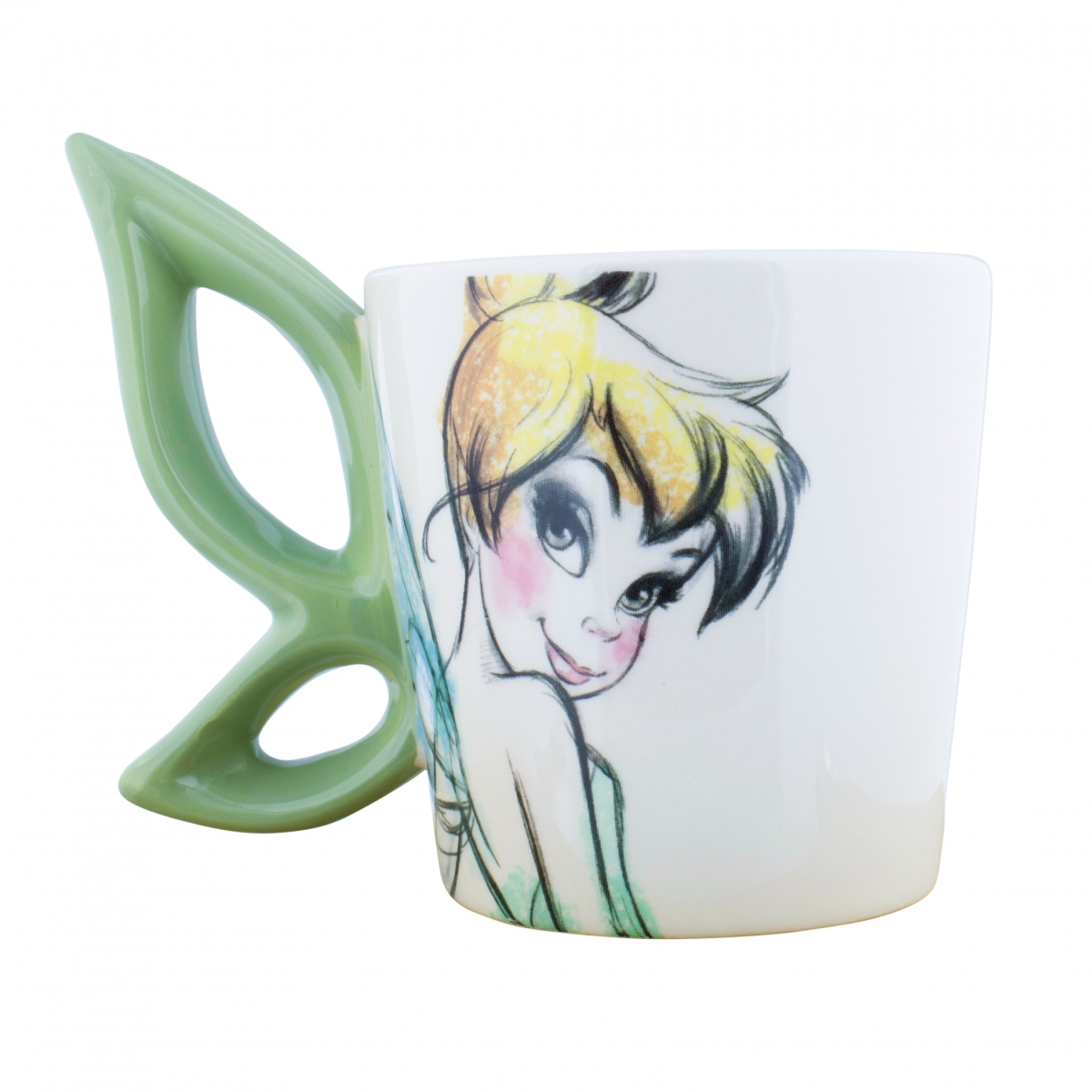 Picture of Disney 887355 16 oz Tinker Bell Wing Handle Figural Mug