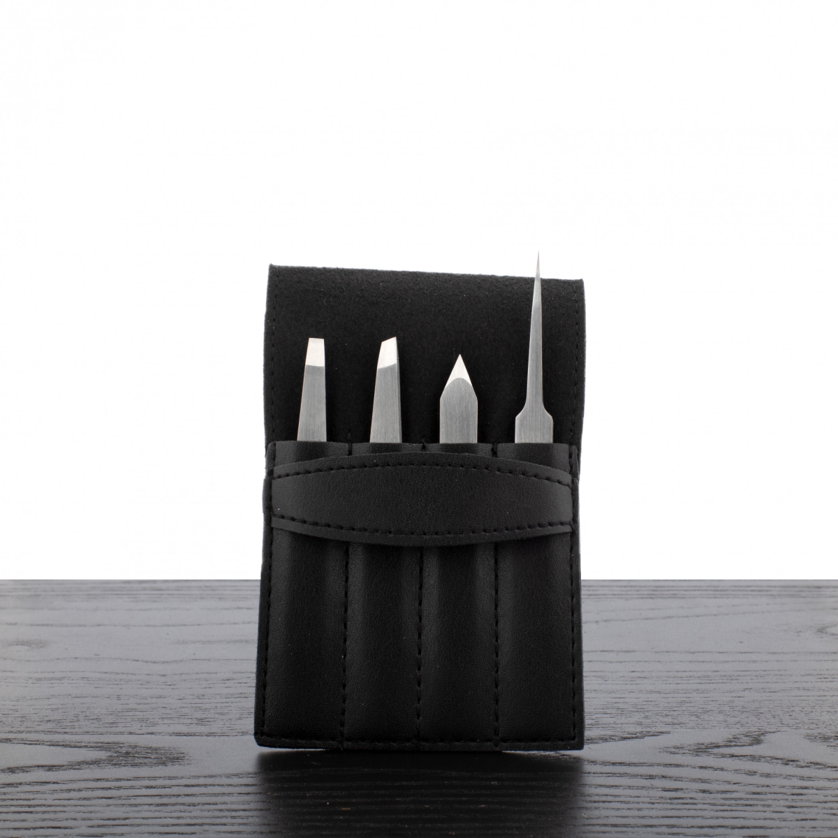 893629 Tweezer Set with Case - 4 Piece