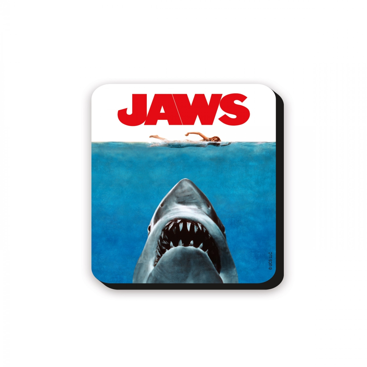 893759 JAWS One Sheet Poster Art Funky Chunky Magnet