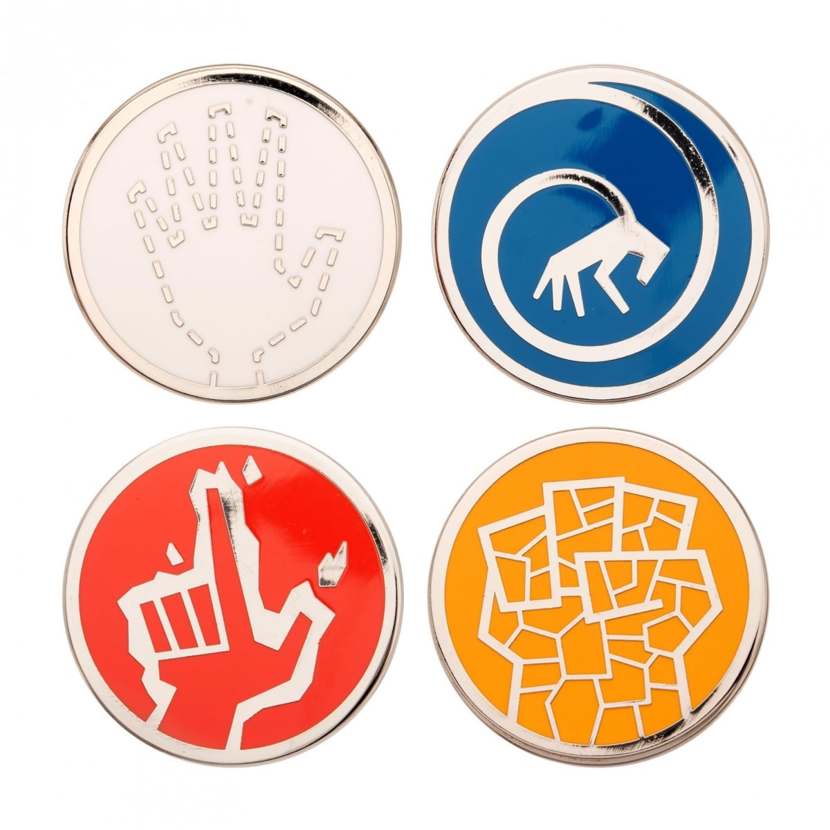 897584 Movie Symbols Enamel Pin Set