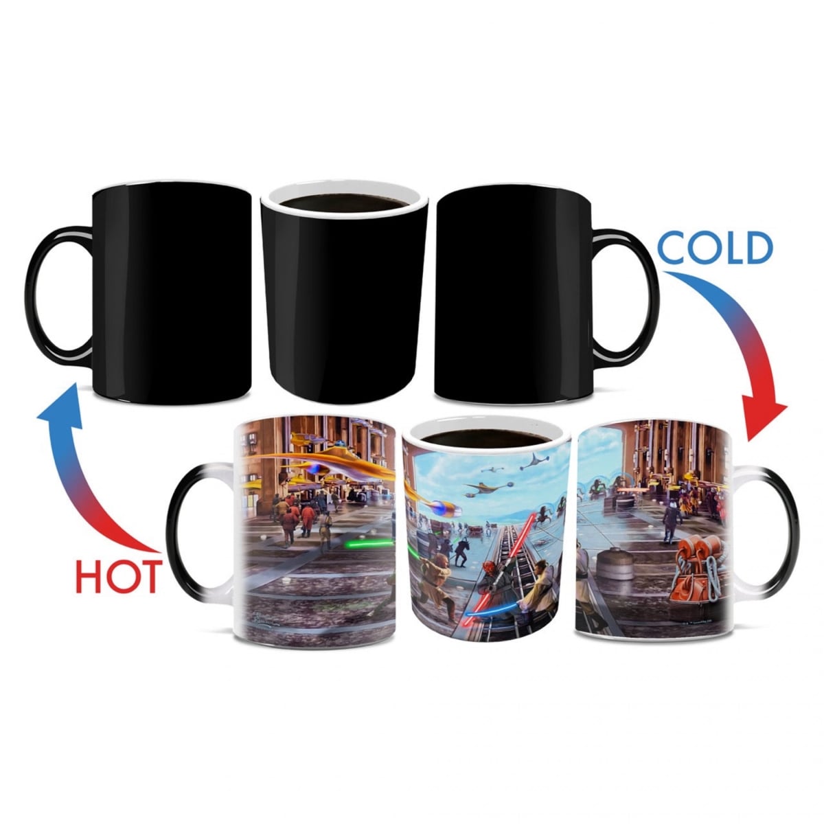 Picture of Star Wars 898195 Liberation of Naboo Morphing Heat Change Mug