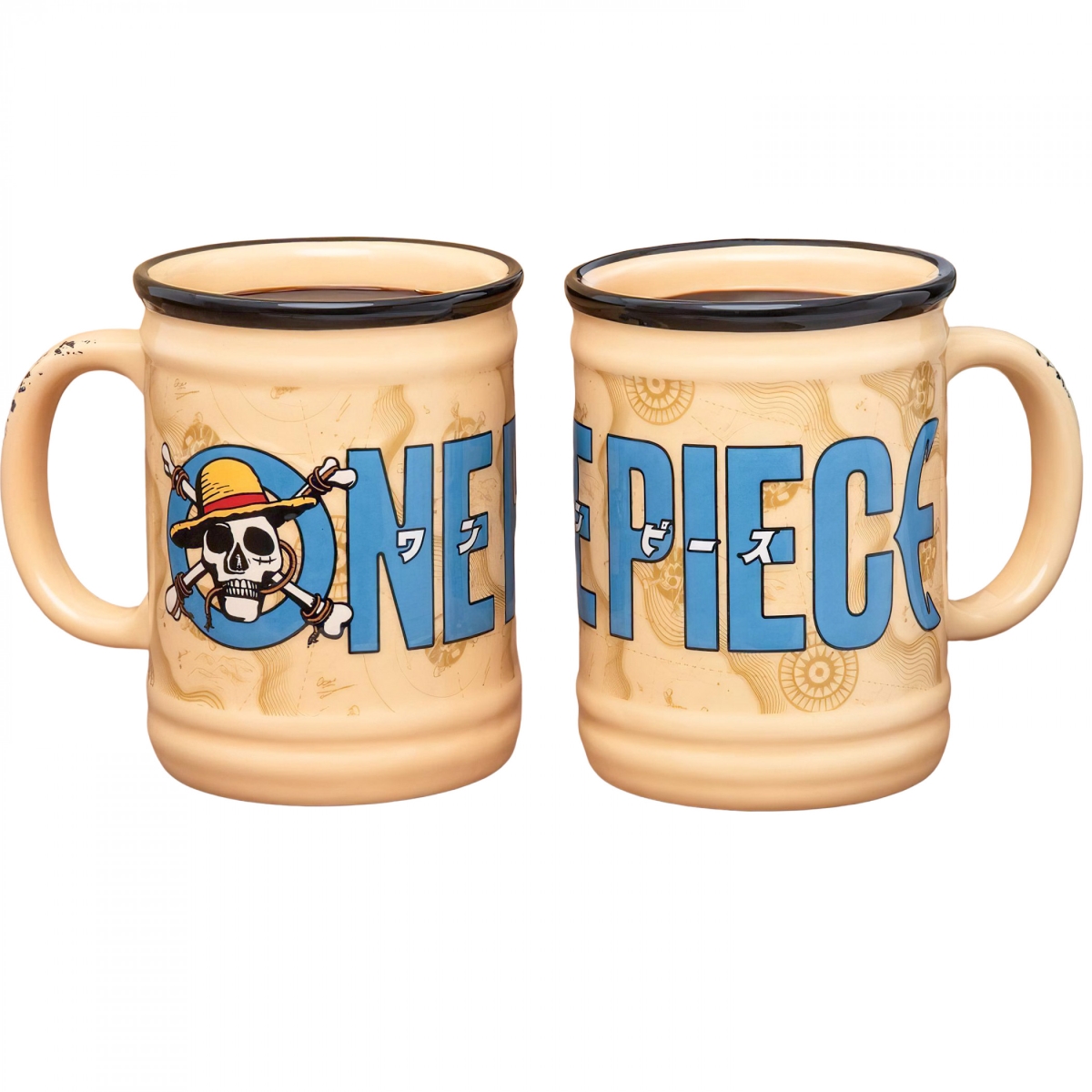 Picture of One Piece 892880 11 oz Logo Sculpted Ceramic Mug