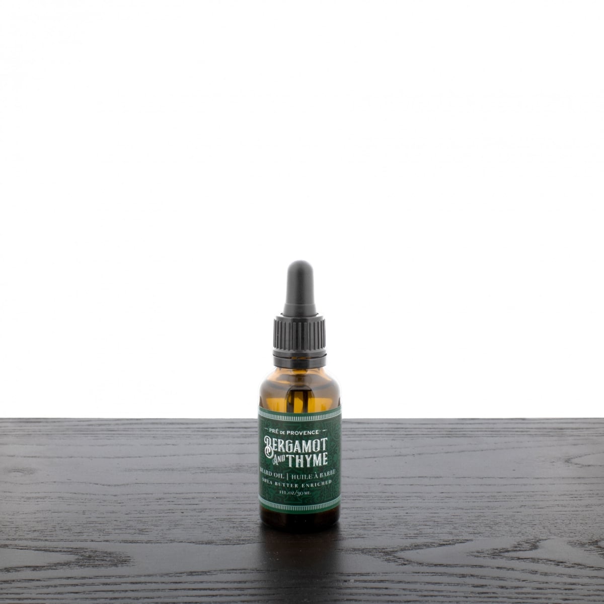 Pre de Provence Bergamot & Thyme Shea Butter Enriched Beard Oil in Sage | 30 ml