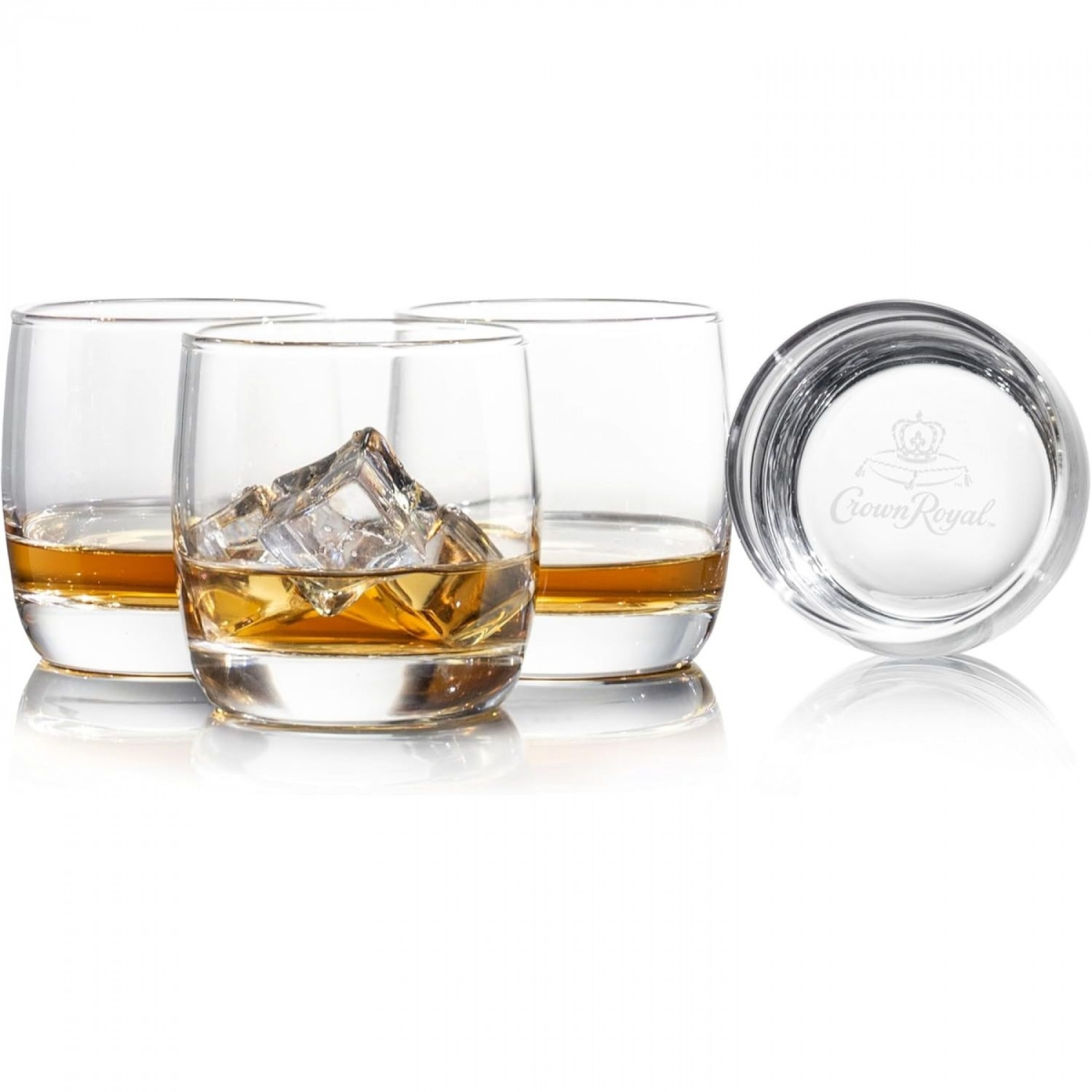 Picture of Crown Royal 899022 10 oz Rocks Glasses - Pack of 4