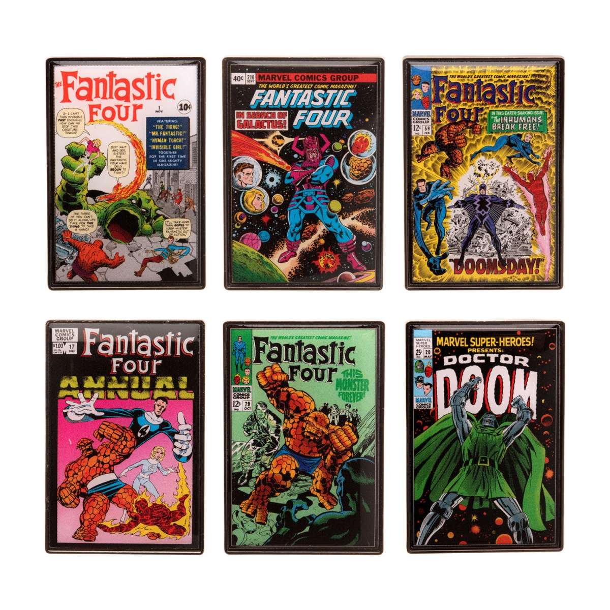 899370 Comic Book Cover Pins Blind Box