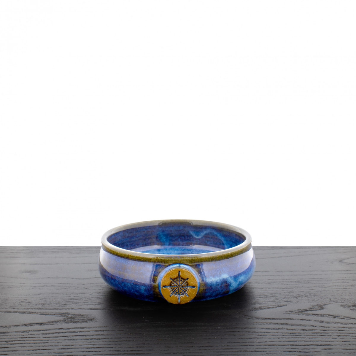 899229 Cobalt Handmade Lather Bowl