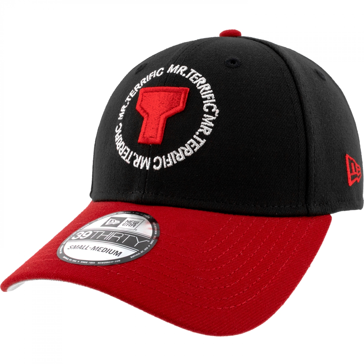 898028-small-med Mr. Terrific Logo Era 39 Thirty Fitted Hat - Small & Medium