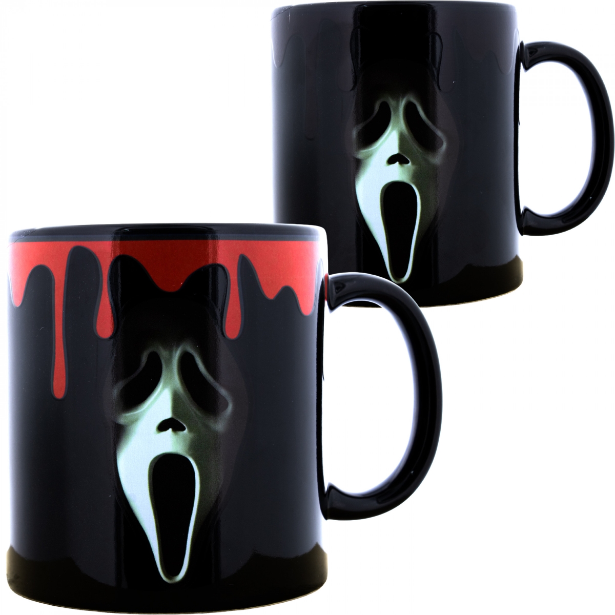 Picture of Scream 898382 15 oz Ghostface Heat Change Mug