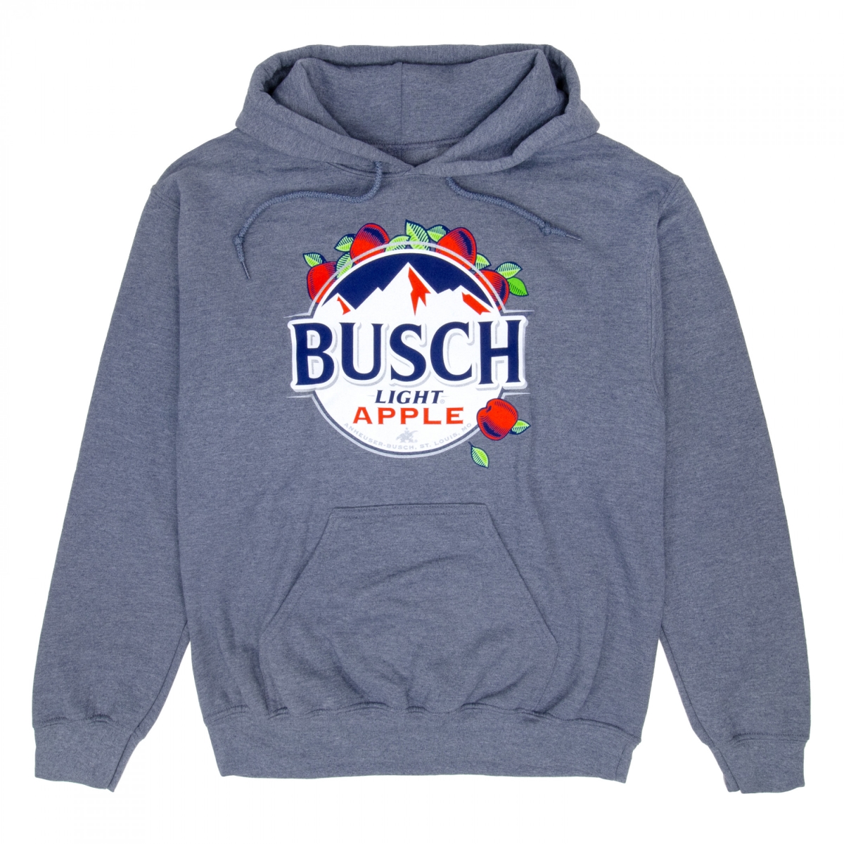 899462-medium Light Apple Bunch Logo Hoodie - Grey - Medium