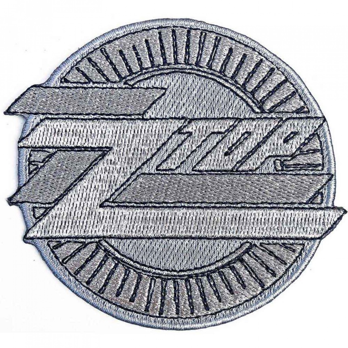 899873  Metallic Patch - Silver
