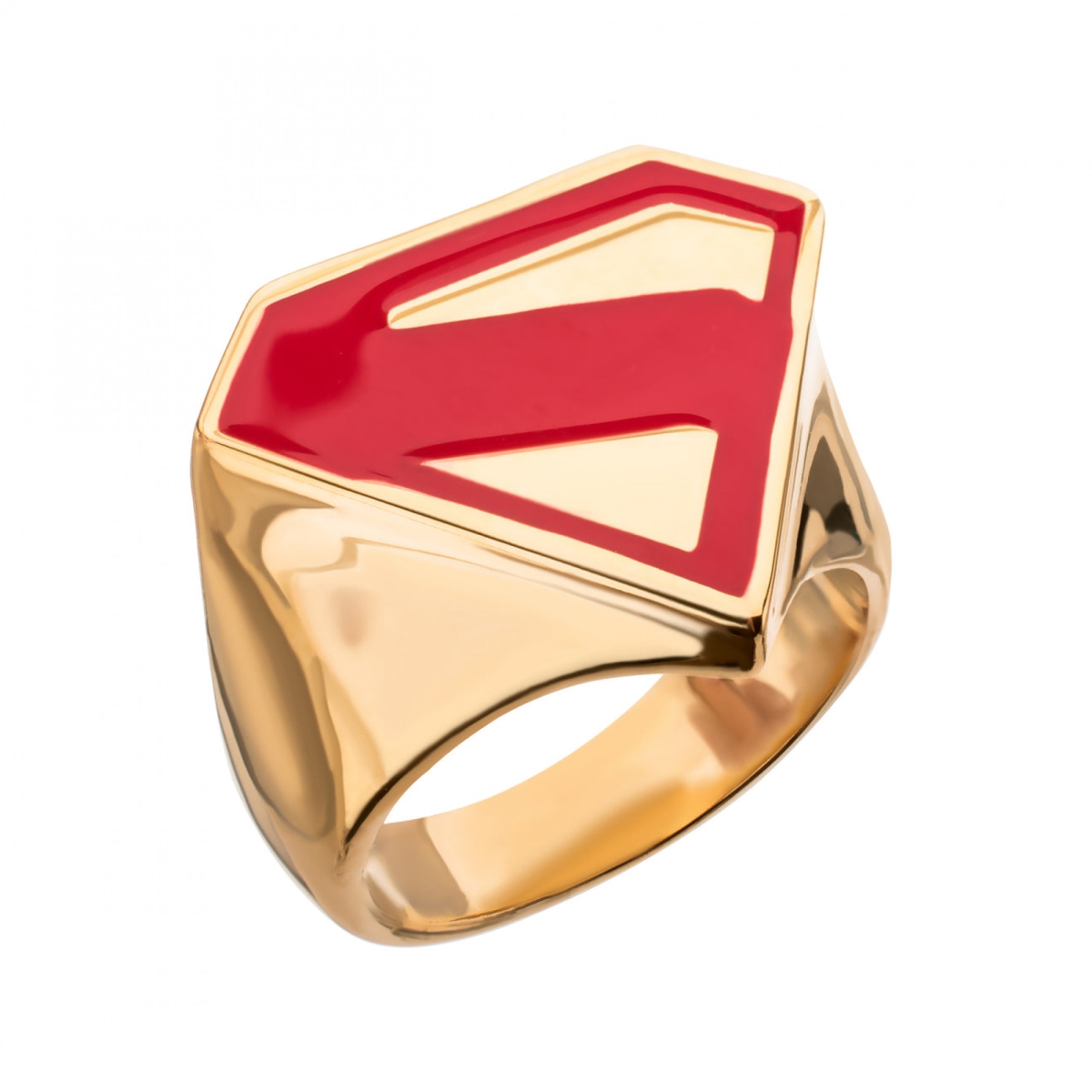 893818-size12 Logo Signet Ring - Size 12