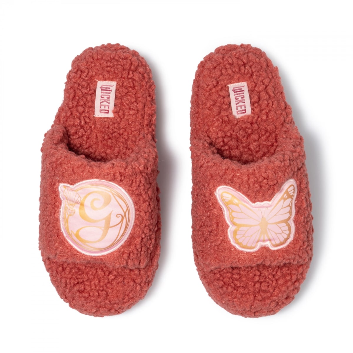898523-medium Glinda Womens Fuzzy Fleece Slippers - Medium