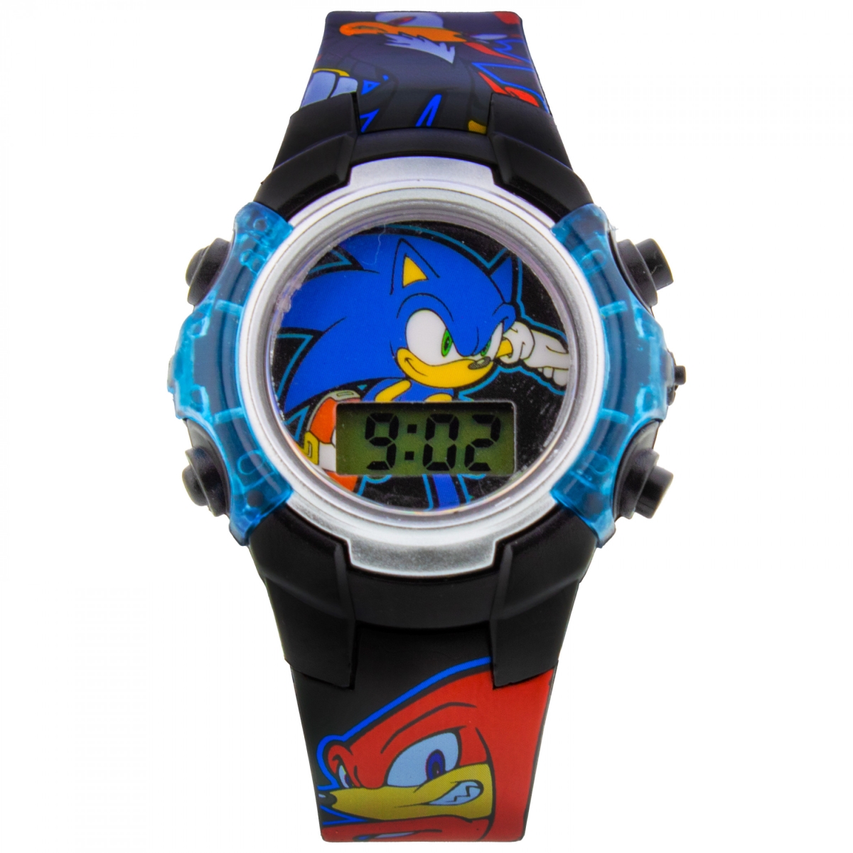 894336 Robotnik Shadow Knuckles & Tails Kids Digital Watch