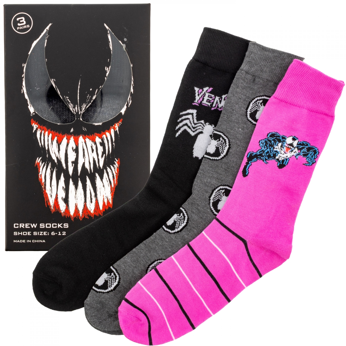 897964 3 Pair We are  Crew Socks Box Set