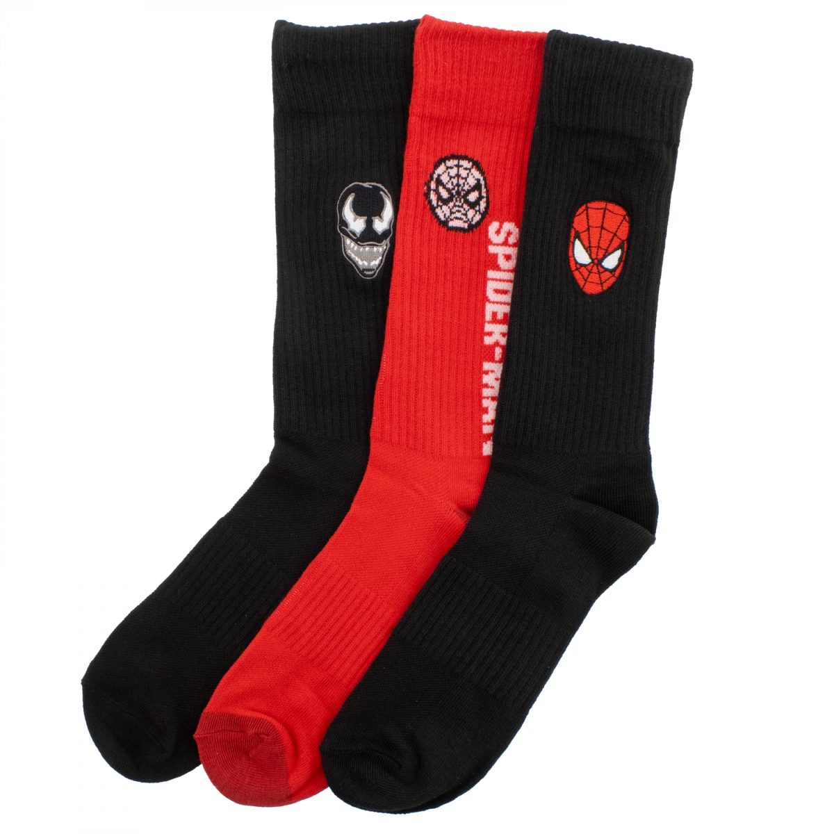 897857 3 Pair Venom Crew Socks