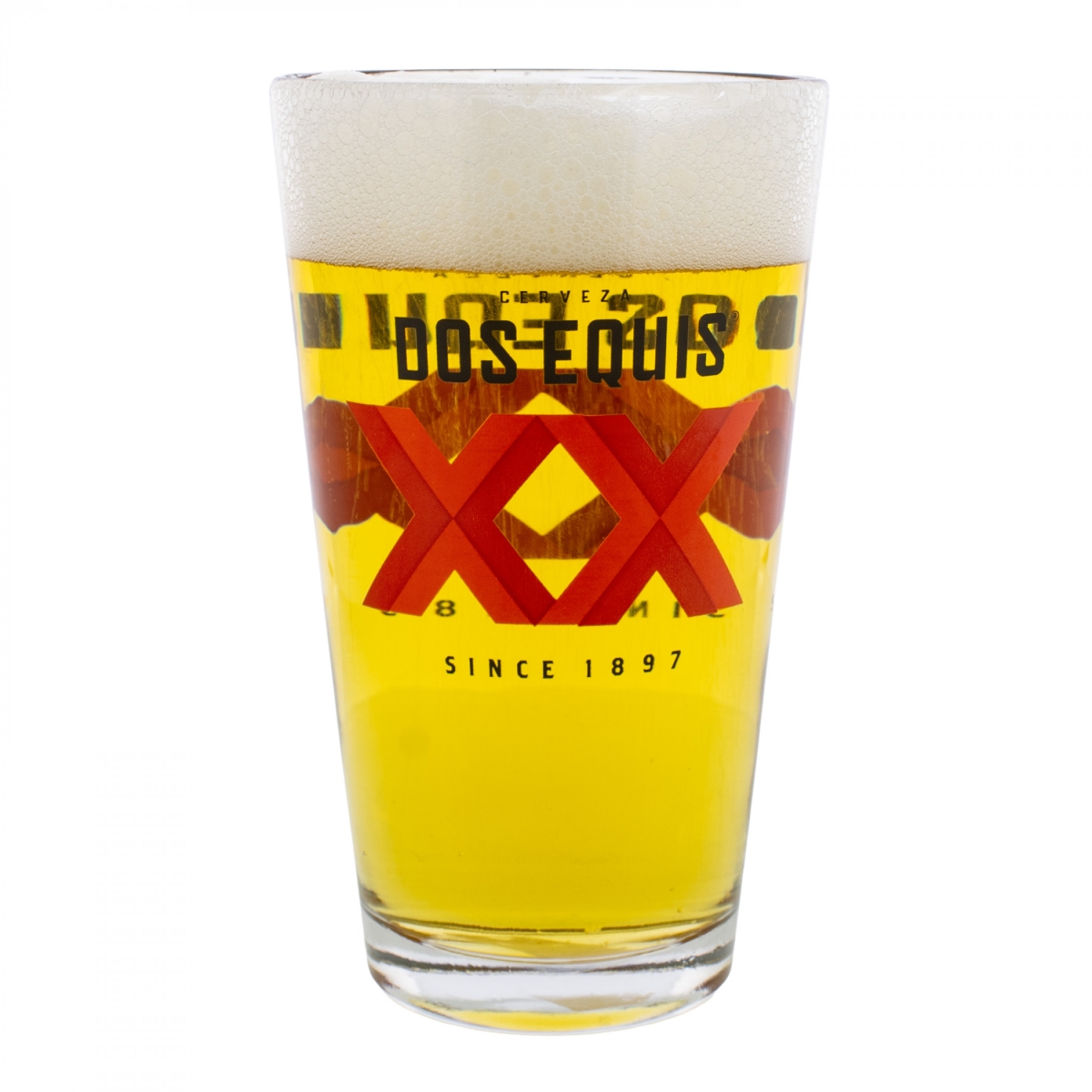 Picture of Dos Equis 899146 16 oz XX Logo Pint Glass