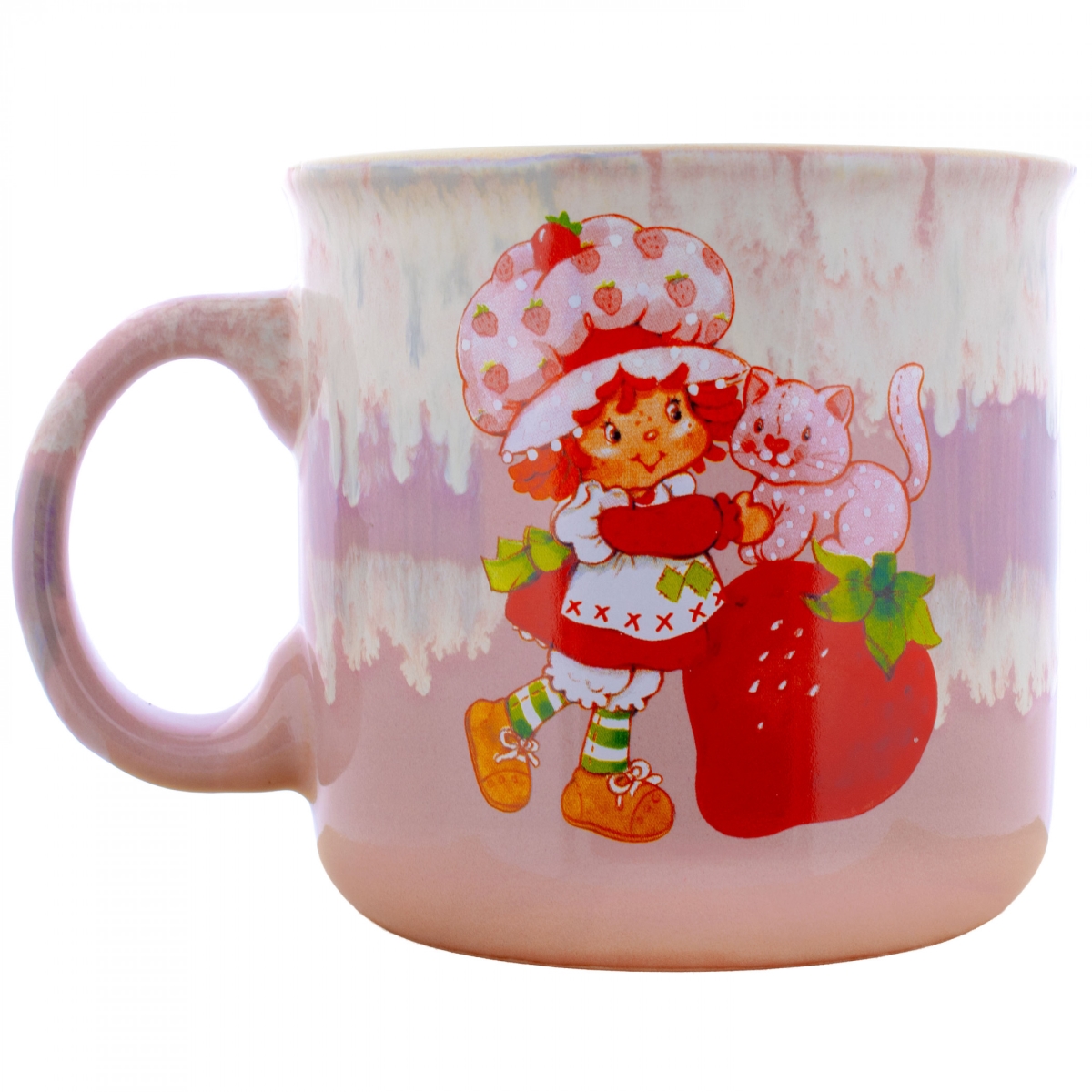 Picture of Strawberry Shortcake 901961 20 oz Cat Vintage Art Ceramic Camper Mug