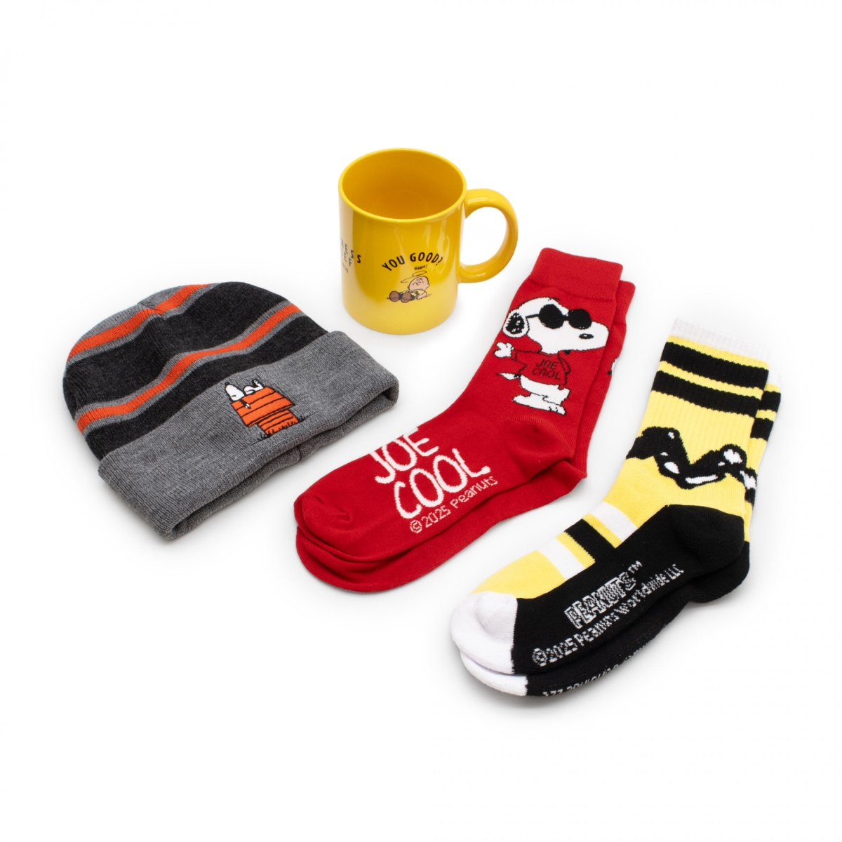 896630 Snoopy & Charlie Brown Boot Sock Cozy Bundle Gift Set