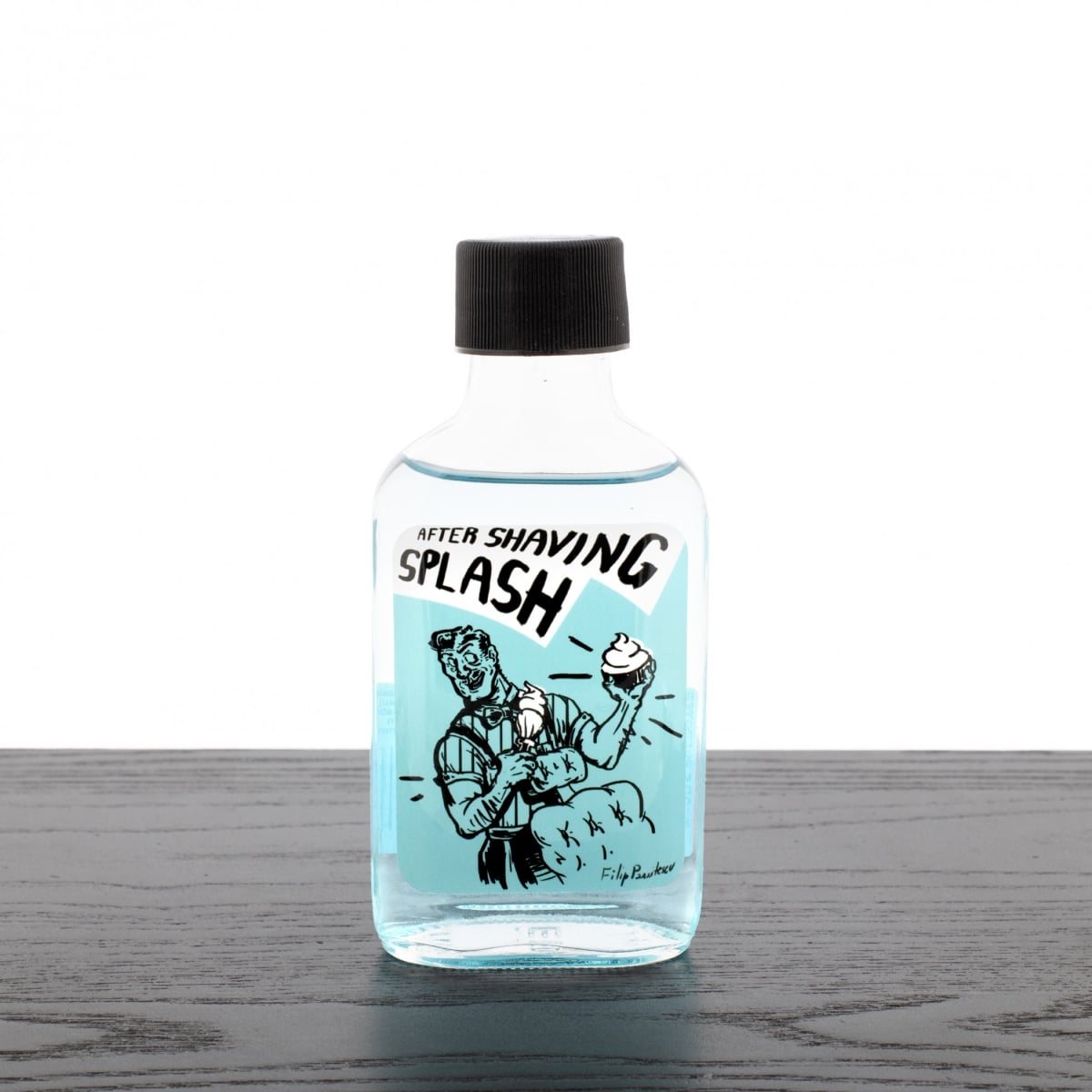 894379 34 oz Blue Barbershop After Shaving Splash