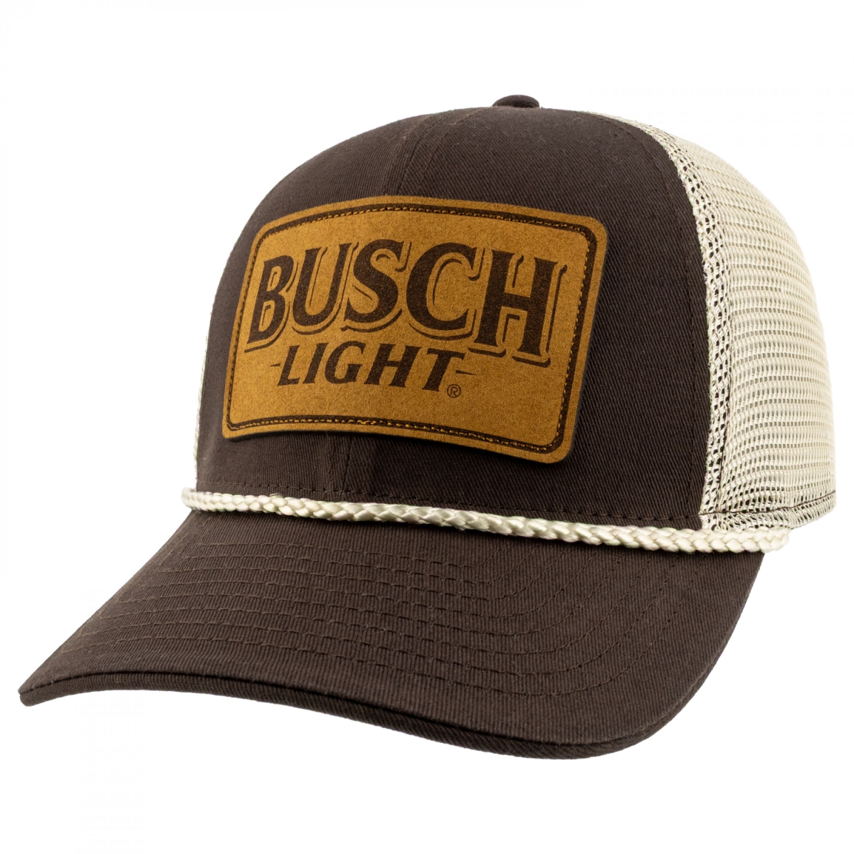898356 Leather Patch Adjustable Hat