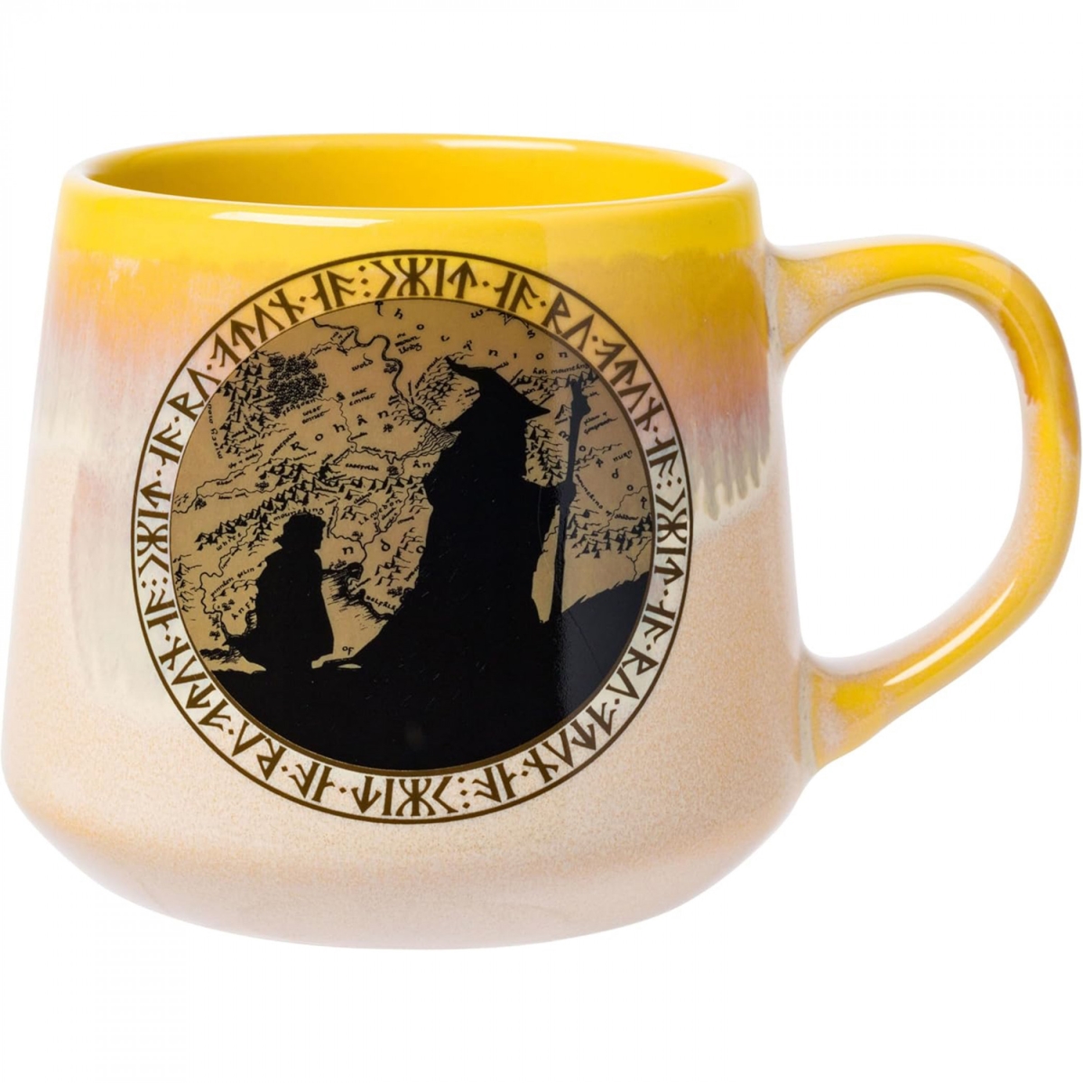 Picture of Lord of the Rings 901963 18 oz Reactive Glaze Tapered Pottery Mug
