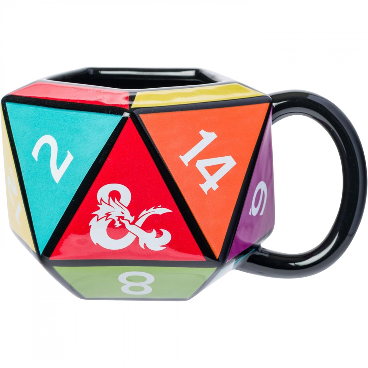 Picture of Dungeons & Dragons 901959 18 oz D20 Ceramic Mug