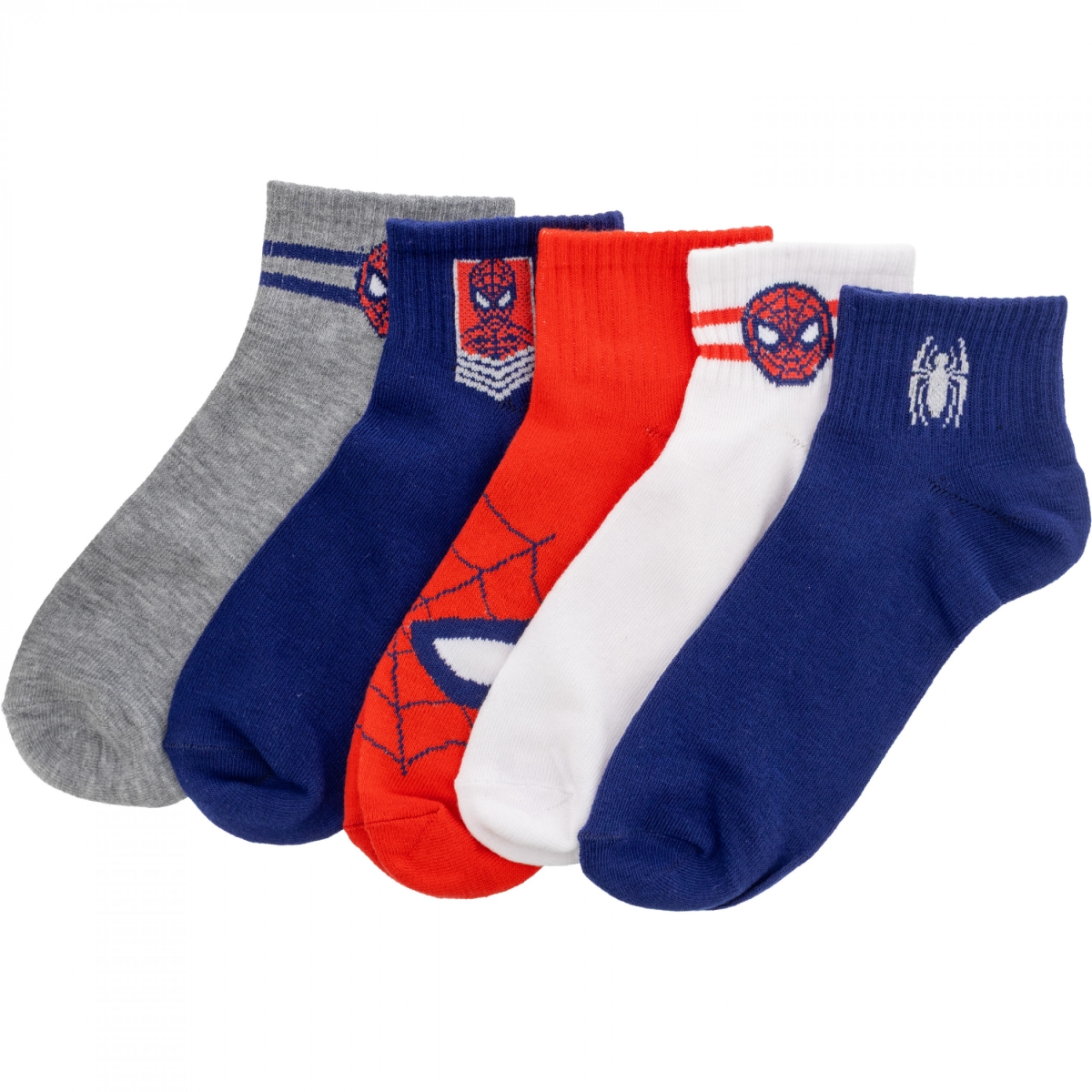 897860 5 Pair Icons Pack of Quarter Socks