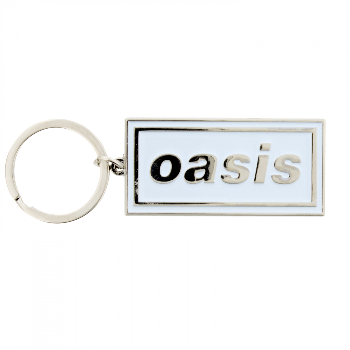 895563  Sky Blue Logo Keychain