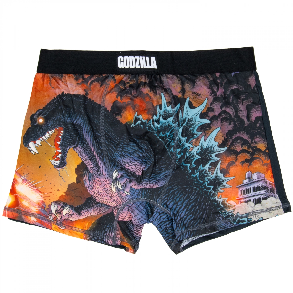 894891-xlarge-40 City Under Attack Mens Underwear Boxer Briefs - Extra Large - Size 40-42