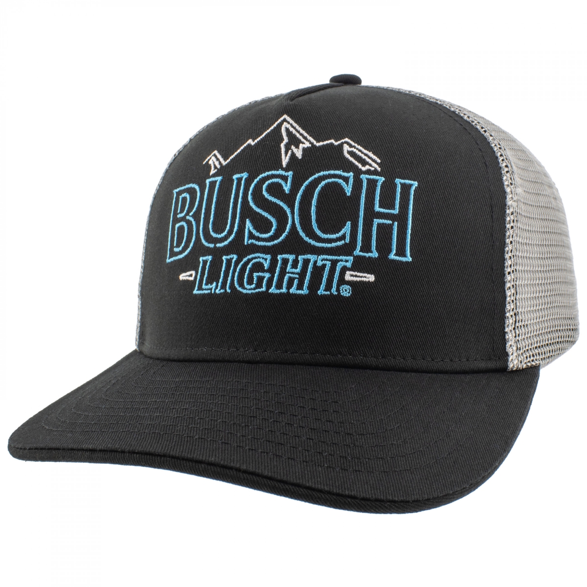 898354 Neon Logo Black Mesh Adjustable Hat