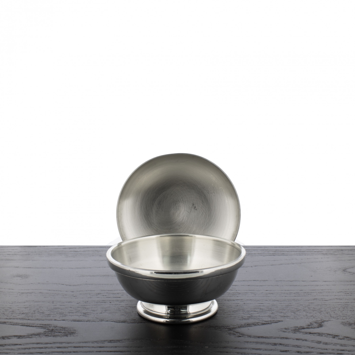 901965 Pewter Shaving Round Shave Bowl with Lid