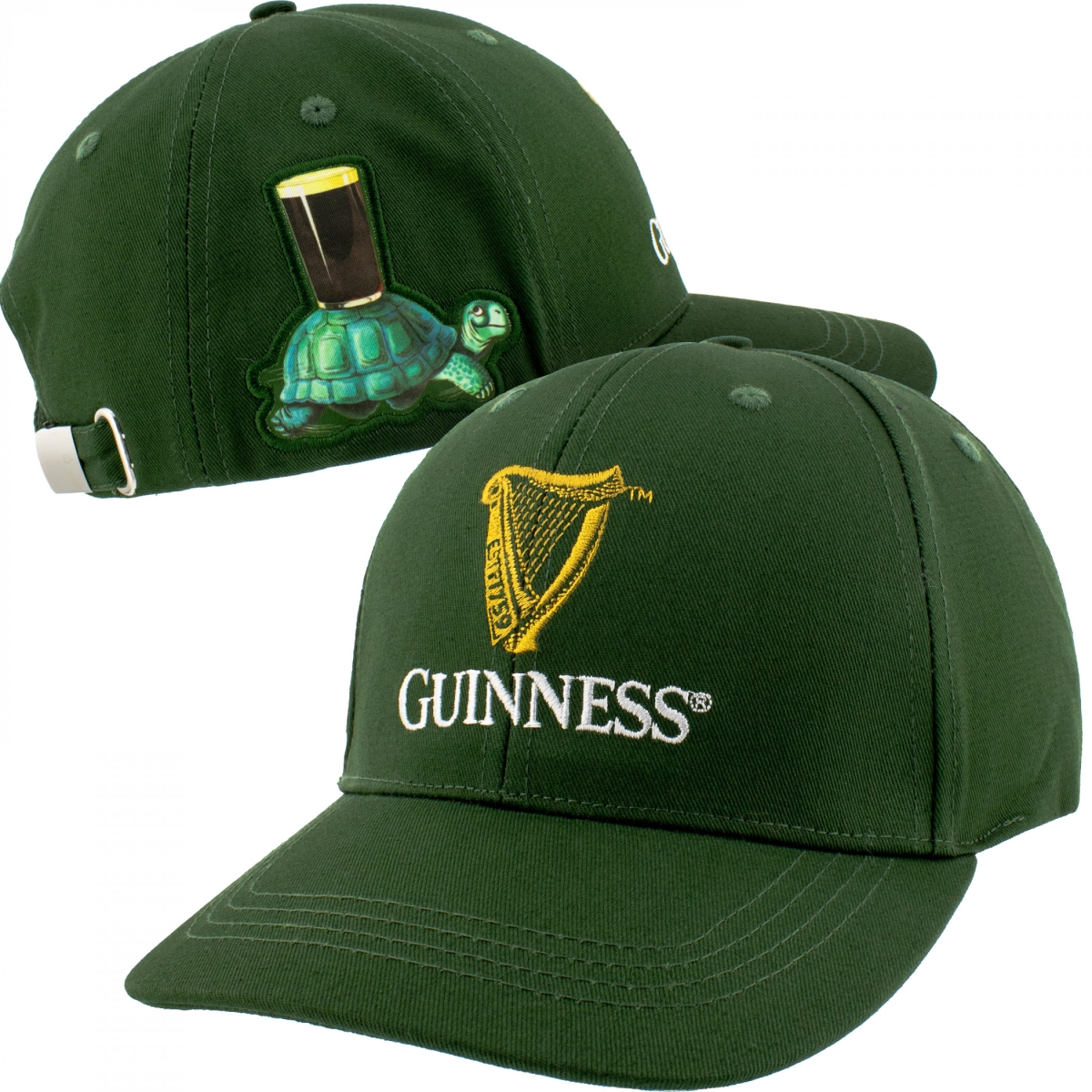 899266 Logo Gilroy Turtle Dark Green Adjustable Hat