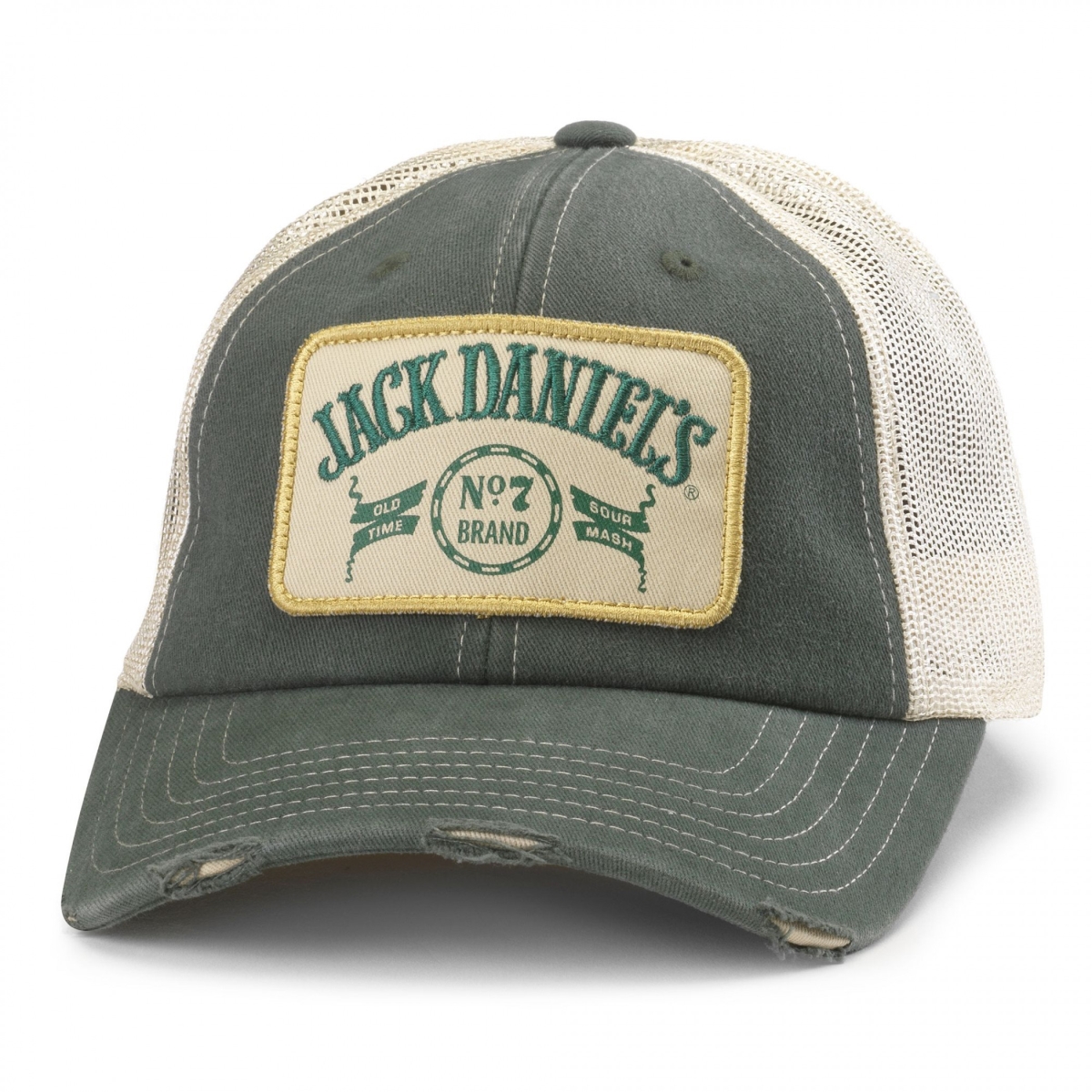 896492 No.7 Brand Distressed Orville Hat