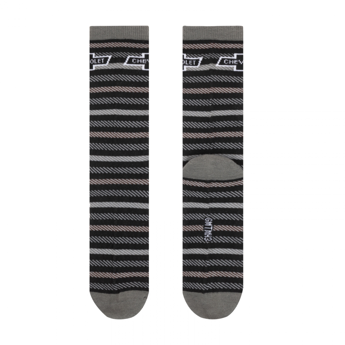 894789 Logo Striped Crew Socks