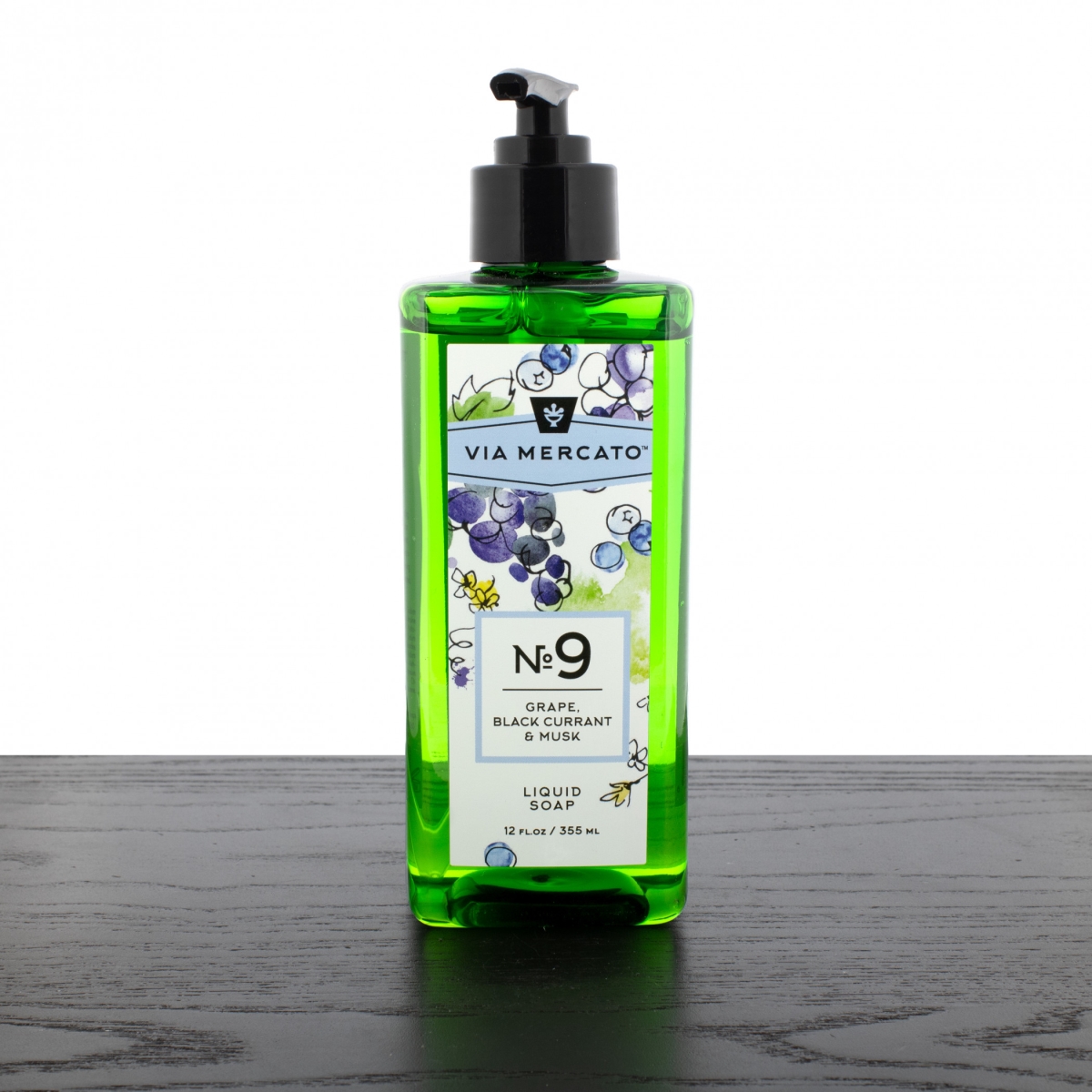 902543 Via Mercato No 9 Liquid Hand Soap - Grape Blackcurrant & Musk